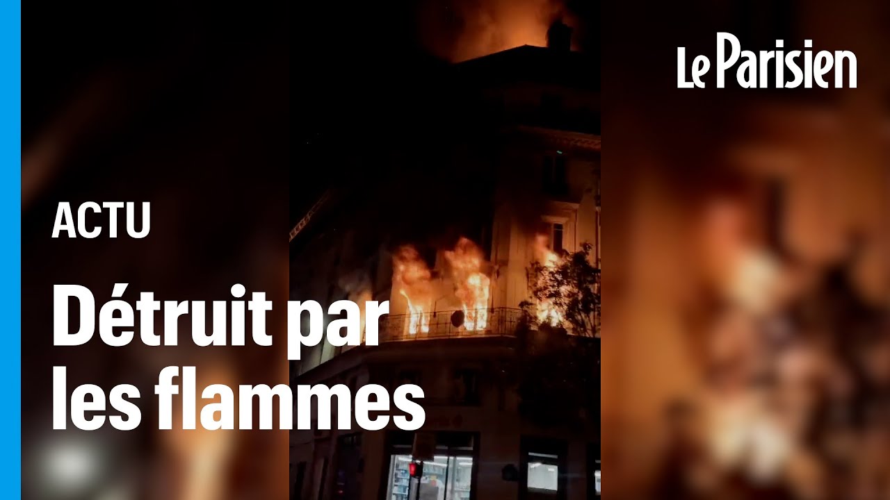 Paris XIIIe : un immeuble ravagé par les flammes, 150 pompiers mobilisés