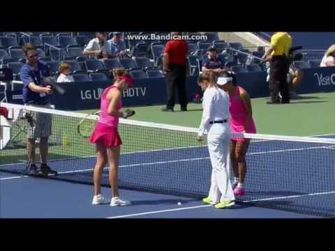 Shuai Peng vs Belinda Bencic US Open 2014 QF Highlights (HD)