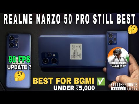 🔥 90 FPS IN JUST ₹5,000 | Realme Narzo 50 Pro Bgmi Test After 2 Year | Realme Narzo 50 Pro
