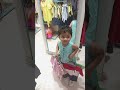 2 Year Angel Baby Is Shoping In Mall For Her
