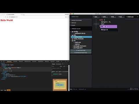 Webpack 4: Beyond the Basics : Our First Loaders for CSS