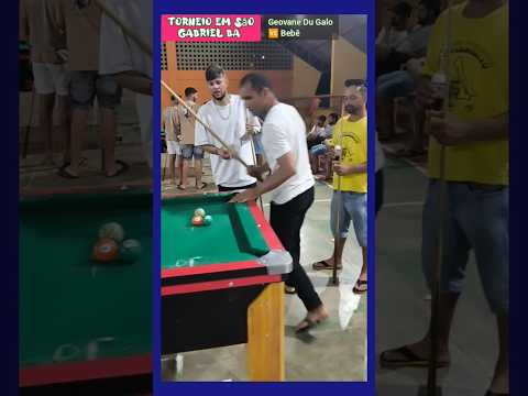 sinuquinha torneio em São Gabriel BA #bar #sinuca #snooker