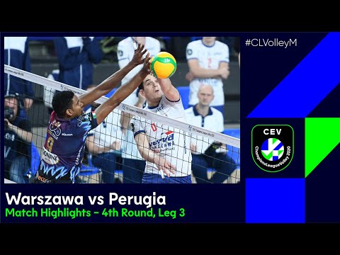 #CLVolleyM | Verva WARSZAWA Orlen Paliwa vs Sir Sicoma Monini PERUGIA - Match Highlights