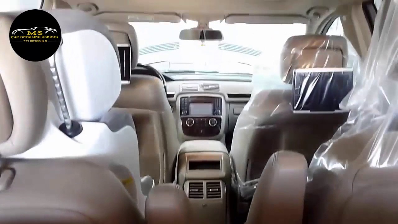 מרצדס R350 לאחר טיפול דיטיילינג