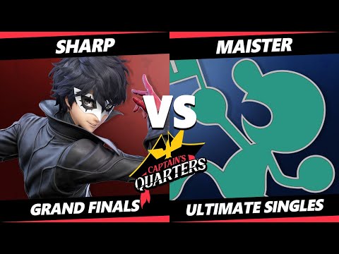 Captain's Quarters 6 GRAND FINALS - Sharp (Joker) Vs. Maister (Game & Watch) SSBU Smash Ultimate