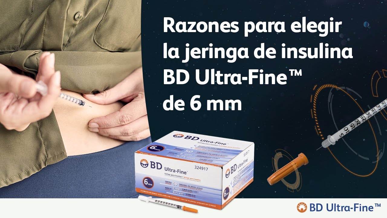 ¿Todas las jeringas de insulina iguales