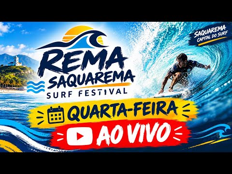SURFE NA PRAIA DE ITAÚNA - rema Saquarema Surf Festival 2026