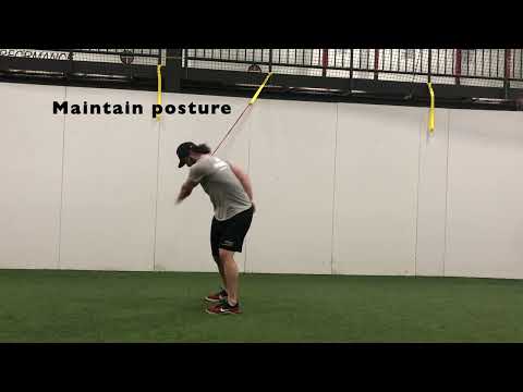 Golf Swing   Banded Lead Arm Pull