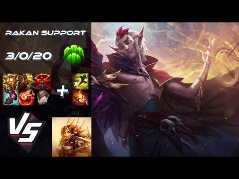 SUPPORT Rakan vs Leona - EU Challenger Patch 25.S1.6