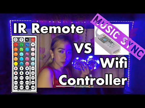 FULL REVIEW/UNBOXING/SETTING UP OF LED STRIP LIGHTS (Wifi and Remote Control)