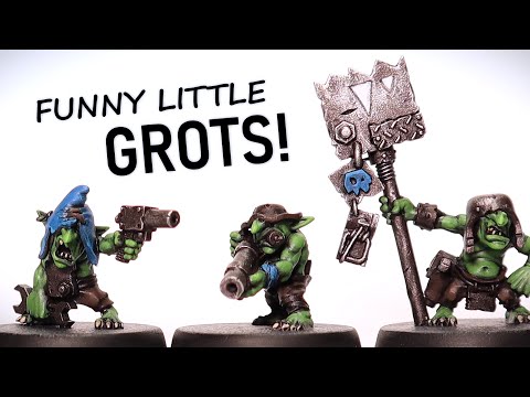 Painting 40k Grots, FAST! (Mezgike Minis)