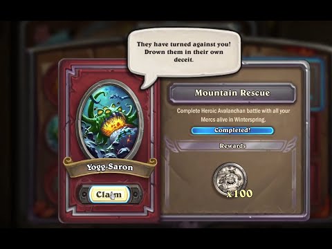 hearthstone mercenaries yogg-saron limited quests 8
