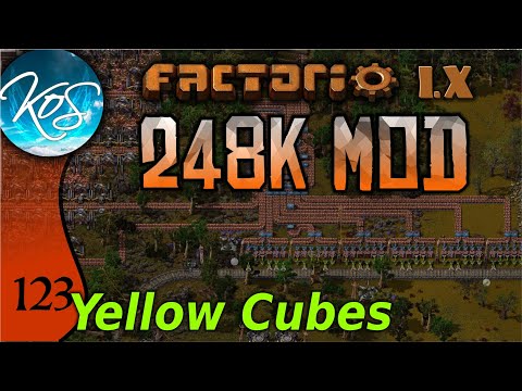 Factorio 248k Mod 123 - WHERE DO YELLOW CUBES COME FROM! - Tips & Tricks