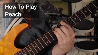 &#39;Peach&#39; Chords - Prince Guitar Lesson