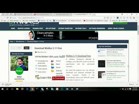 How to download winbox in windows 10 for using Mikrotik Router