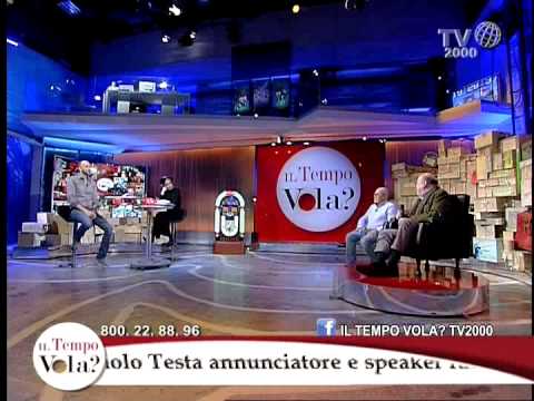 Paolo Testa ospite di "Il tempo vola?" su TvSat2000