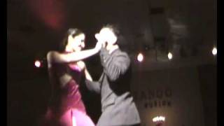 Marco Palladino e Agustina Vignau al Tangofusion 2010/2011 - Milonga