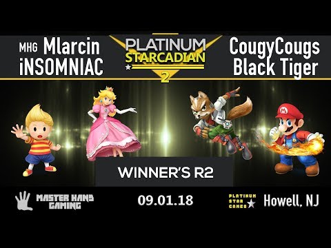 Platinum Starcadian 2 - iNSOMNIAC + MHG | Mlarcin vs CougyCougs + Black Tiger  - Winner's R2