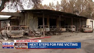 Next steps for wildfire victims