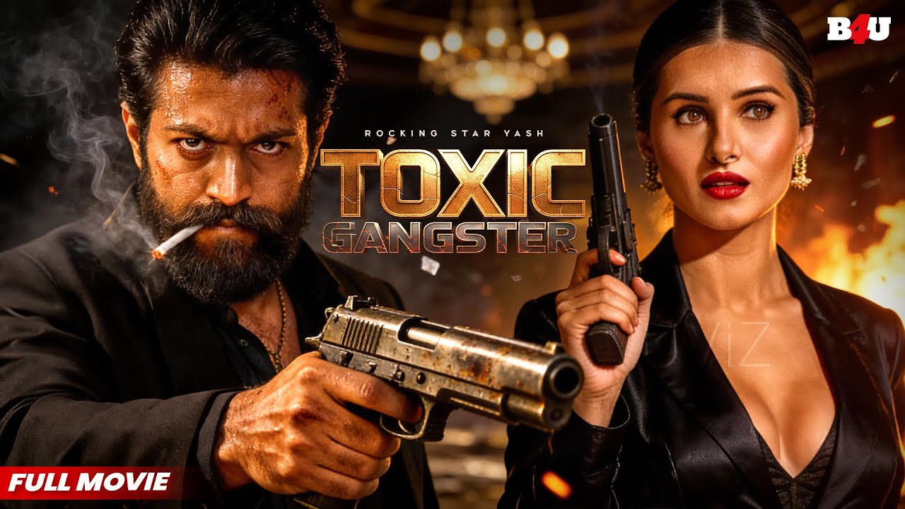 TOXIC GANGSTER (HD) NEW SOUTH INDIAN MOVIES DUBBED IN HINDI 2026 FULL HD - AAJ KA GANGSTER