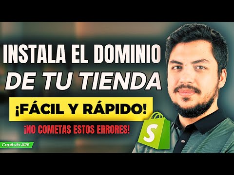INSTALA tu DOMINIO en Shopify en Solo 5 Minutos