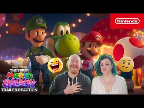 The Super Mario Galaxy Movie Yoshi First Look Reaction (Chris Pratt, Jack Black, Charlie Day)