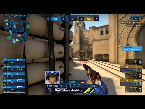 BIG Tabsen nearly gets ACE in the first round vs Faze!