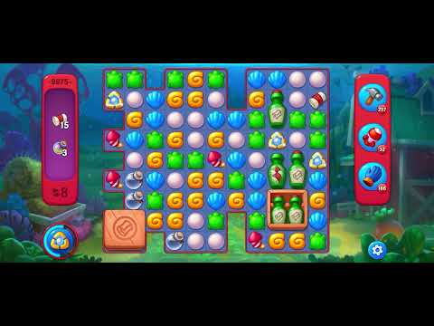 Fishdom Hard level 9875 no boosters フィッシュダム ハード