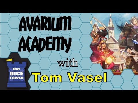 Avarium Academy Review - with Tom Vasel