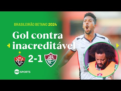 GOL DE PÊNALTI NOS ACRÉSCIMOS! VITÓRIA 2 X 1 FLUMINENSE | MELHORES MOMENTOS | BRASILEIRÃO BETANO