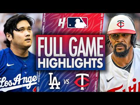 Los Angeles Dodgers vs Minnesota Twins - FULL GAME HIGHLIGHTS 🔥 June 24, 2026 MLB Season