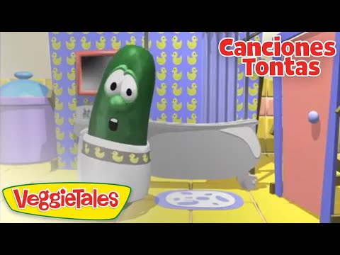 La Canción del Cepillo con Larry | Canciones Tontas | VeggieTales en EspaƱol š