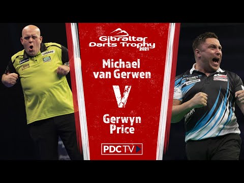 WHAT A BATTLE! Price v Van Gerwen | Quarter-Final | 2021 Gibraltar Darts Trophy