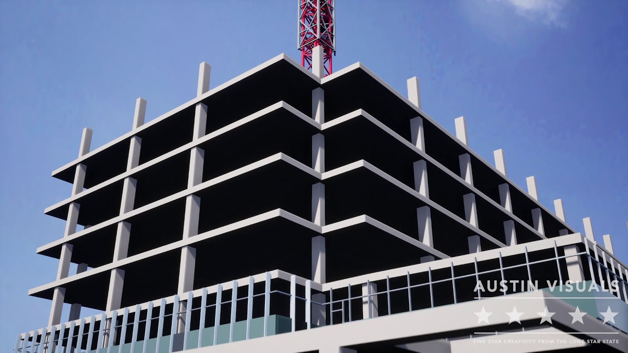 3D Architectural Rendering. Austin Visuals Animation Company