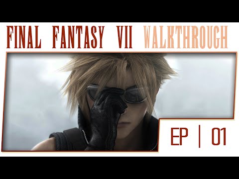 Final Fantasy 7 Modded Graphics - Part 1 - Assault on Mako Reactor [Boss: Guard Scorpion][1080p HD]