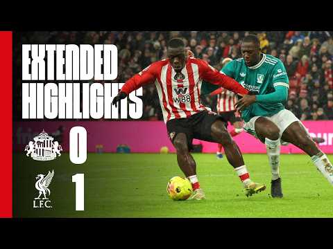 Extended Premier League Highlights | Sunderland AFC 0 - 1 Liverpool FC