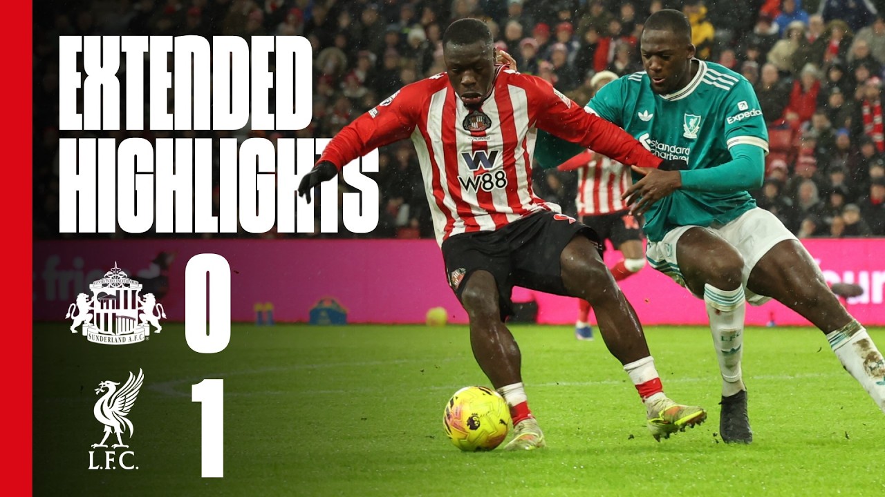 Sunderland vs Liverpool Highlights