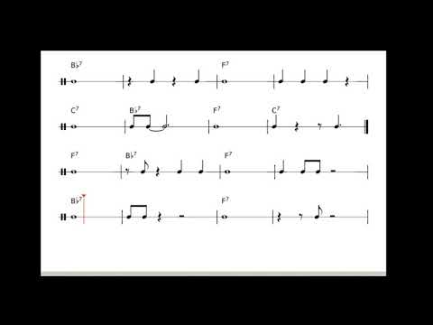 Rhythm Section Comping Workout