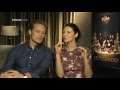 'Outlander' Stars Sam Heughan And Caitriona Balfe Play InStyle Agony Aunts