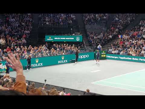 Medvedev vs Gaston - First set - 5-5- Break Game Medvedev Focus Hugo