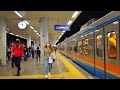 Istanbul Metro M1ᴀ And M1ʙ Lines Coach Station Otogar Metro Istanbul 4K
