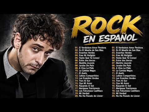 Rock En Español 80 y 90 🎸 Grandes Éxitos – Maná, Soda Stereo, Andrés Calamaro, Enanitos Verdes