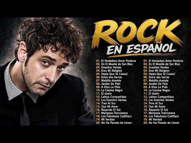 Rock En Español 80 y 90 🎸 Grandes Éxitos – Maná, Soda Stereo, Andrés Calamaro, Enanitos Verdes SDDEFAULT Thumbnail