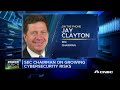 SEC chairman Jay Clayton warns of growing cybersecurity risks against corporations