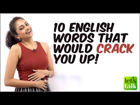 思わず唸ってしまう英単語10選!上級英単語レッスン (10 English Words That Would Crack You Up! Advanced English Speaking Vocabulary Lesson)