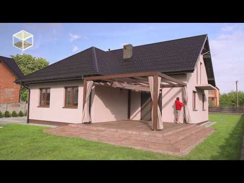 SlideCanopy (Slide on wire Canopy) - Retractable waterproof sailshade pergola raincover