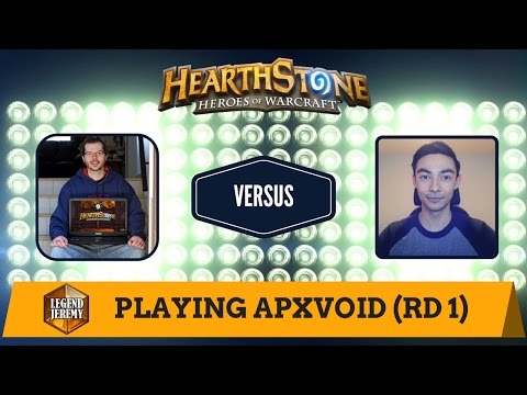 [Hearthstone] Playing APXVoid (Round 1)