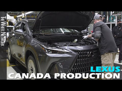 2022 Lexus NX Production in Canada (TMMC start of NX production)