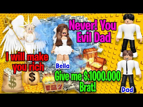 💸 TEXT TO SPEECH 🌻 I Became A Billionaire After My Dad Kicked Me Out Of The House ☘️ Roblox Story