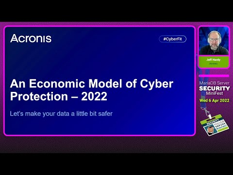 Jeff Hardy - An Economic Model of Cyber Protection - 2022